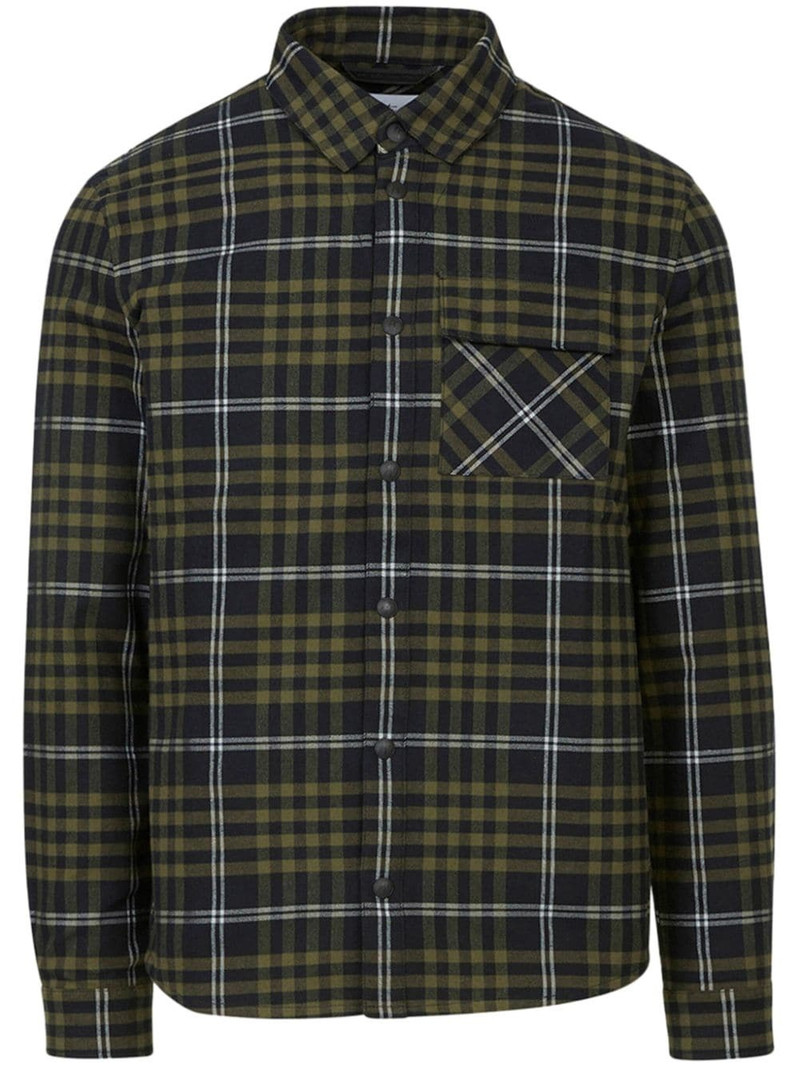 Loge Peak plaid cotton shirt 1