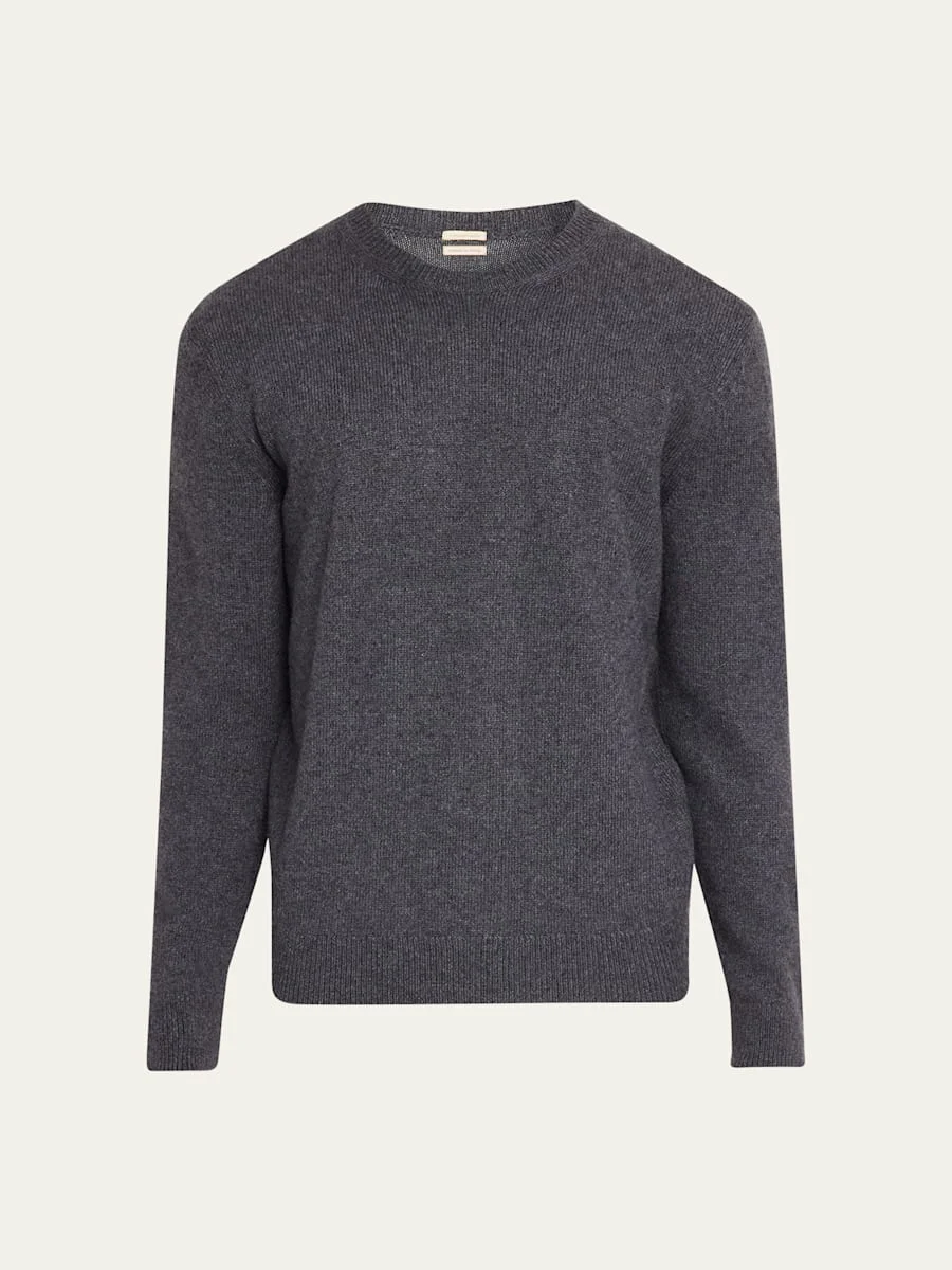 Men's Cashmere Crewneck Sweater - 1