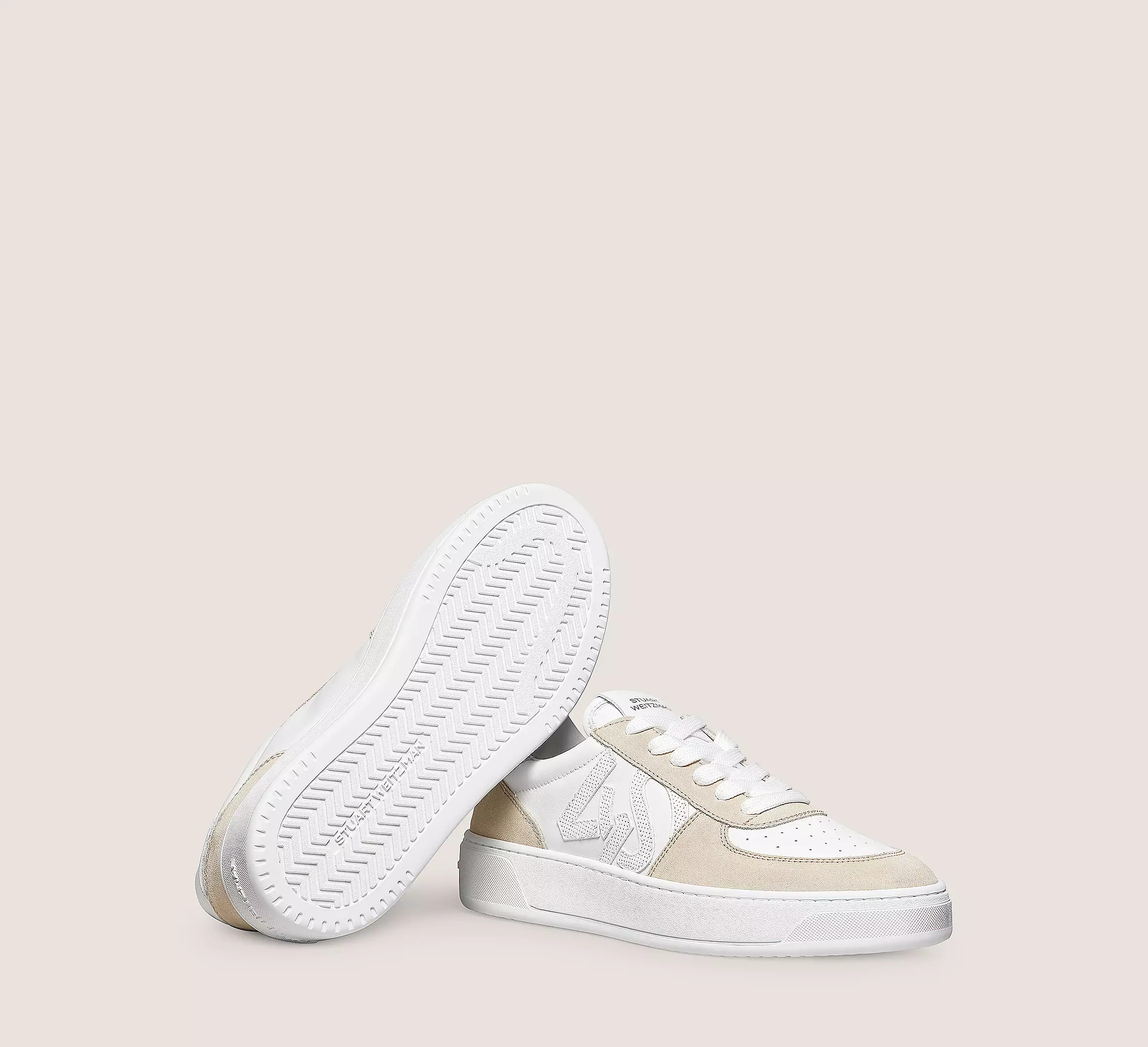 SW COURTSIDE MONOGRAM SNEAKER - 5