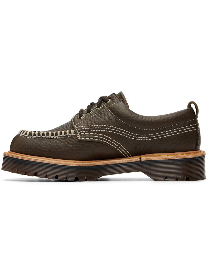 Dr. Martens Khaki Lowell Derbys outlook