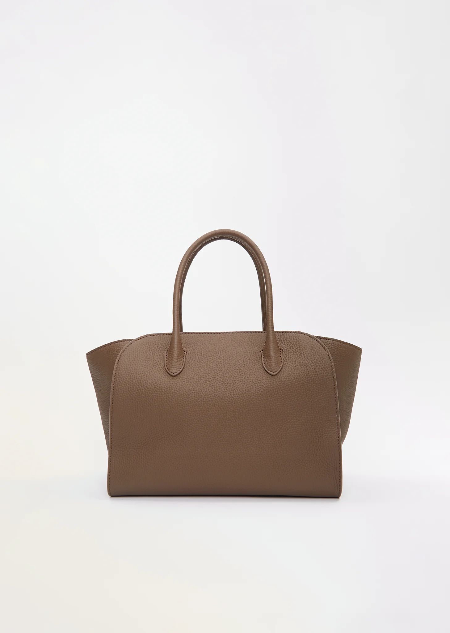 Marlo 12 Grained Leather Bag — Dark Olive - 1