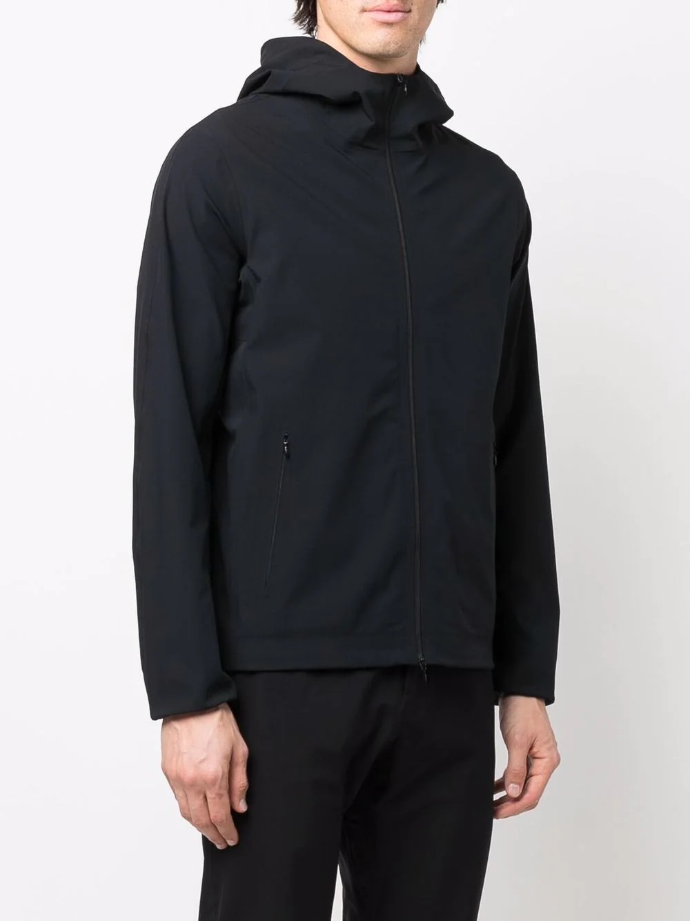 zip-up hooded jacket - 3