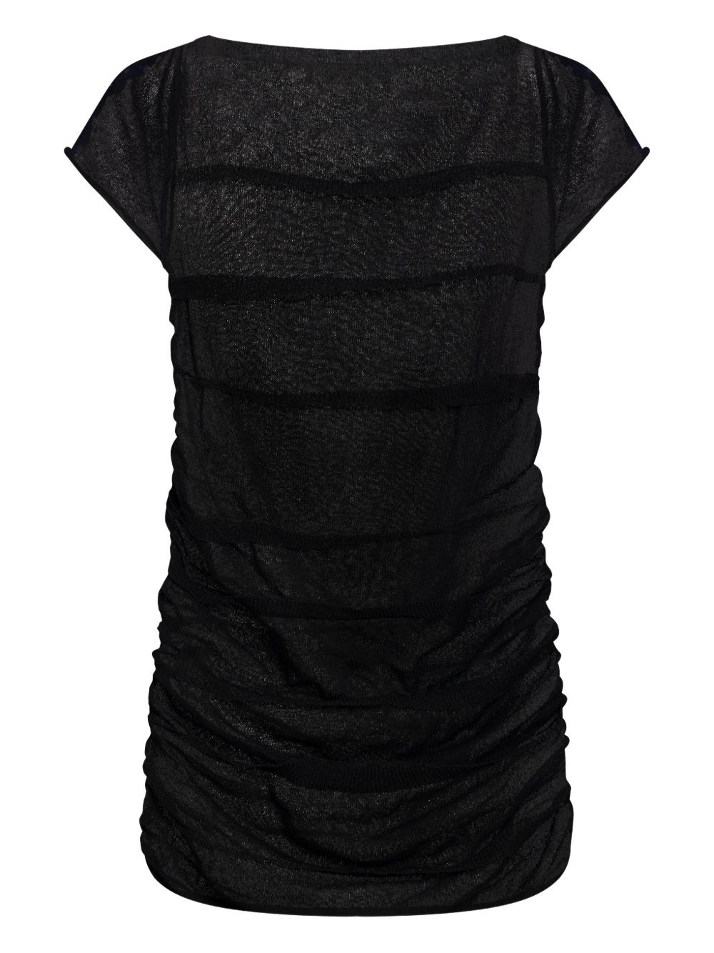 ruched T-shirt - 2