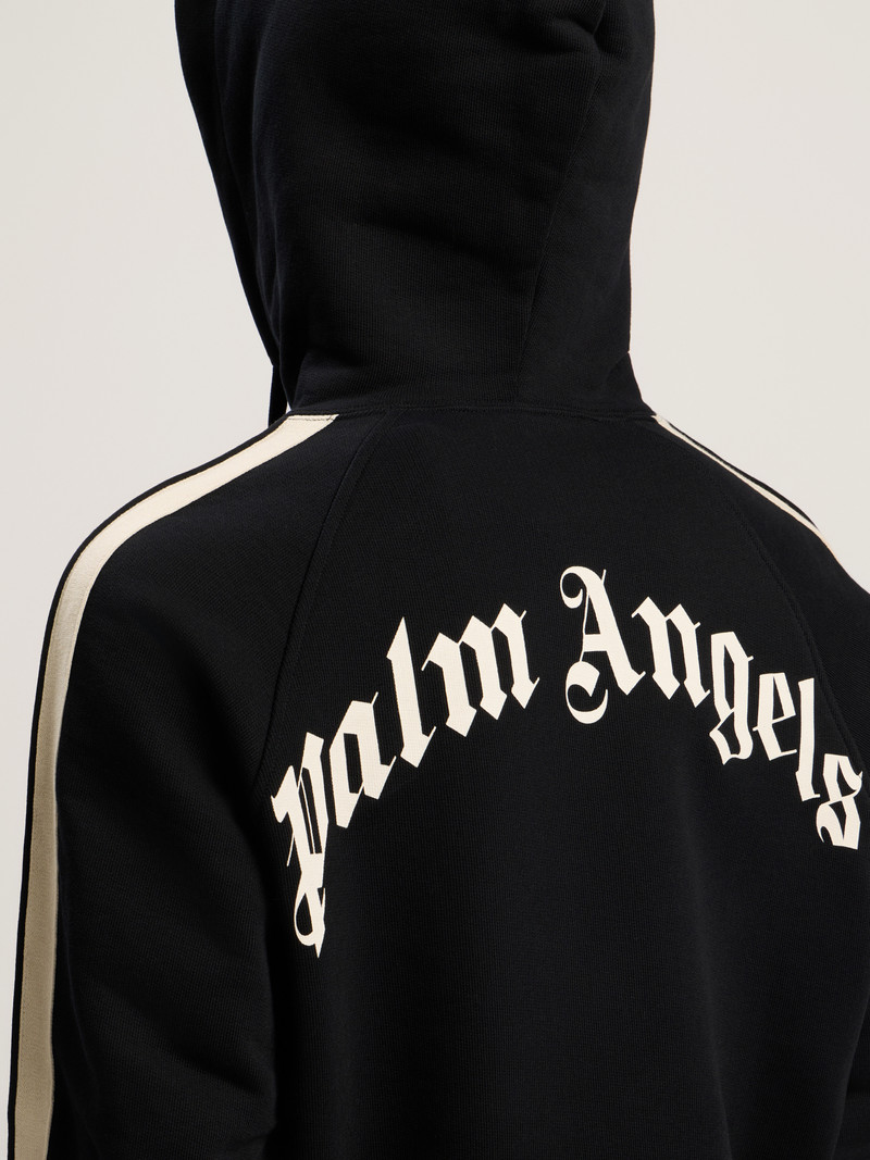 Curved Logo Track Hoodie 6