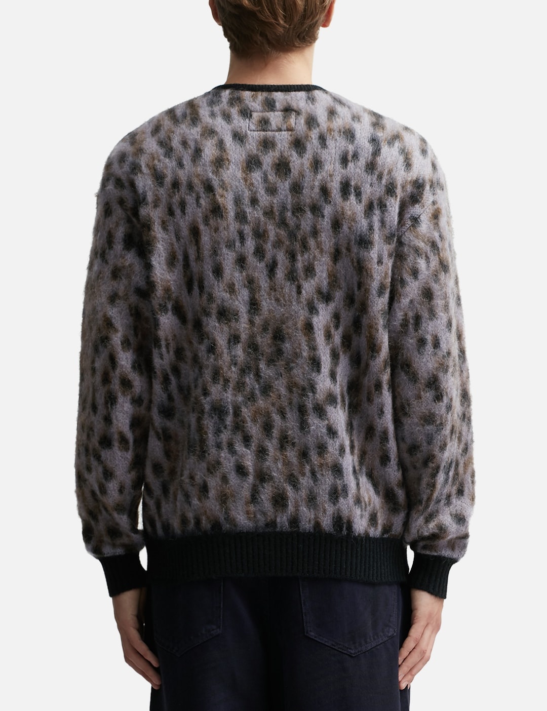 LEOPARD MOHAIR CARDIGAN (TYPE-1) - 4