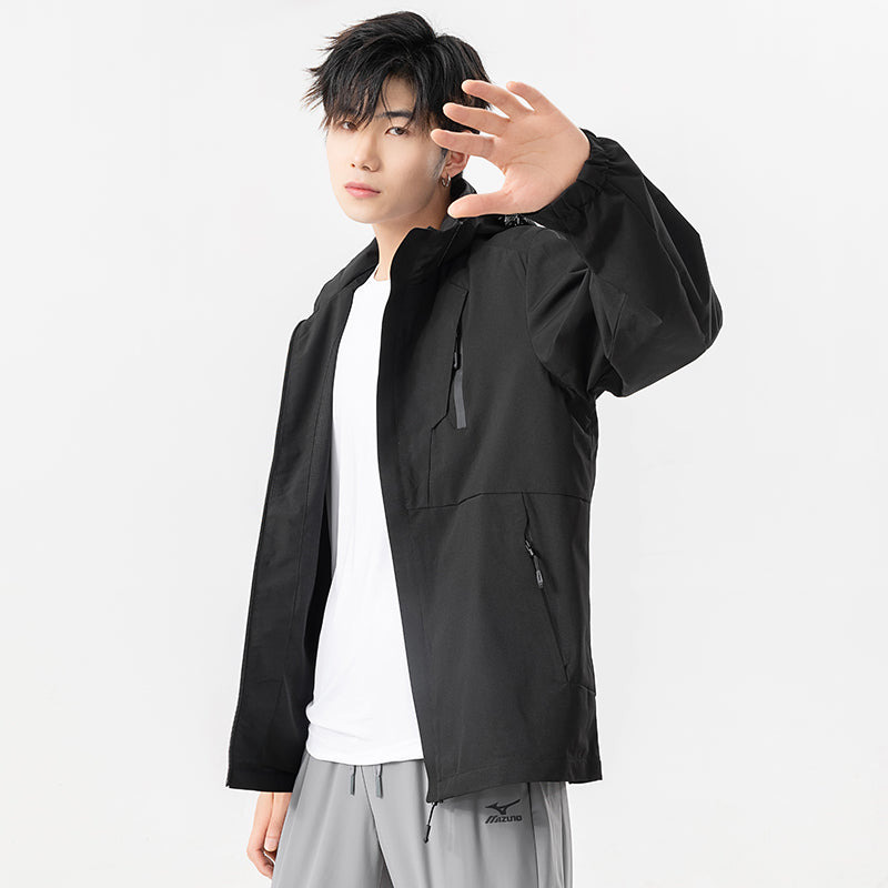 Mizuno Logo Outdoor Jacket 'Black' A2CE3112 - 7