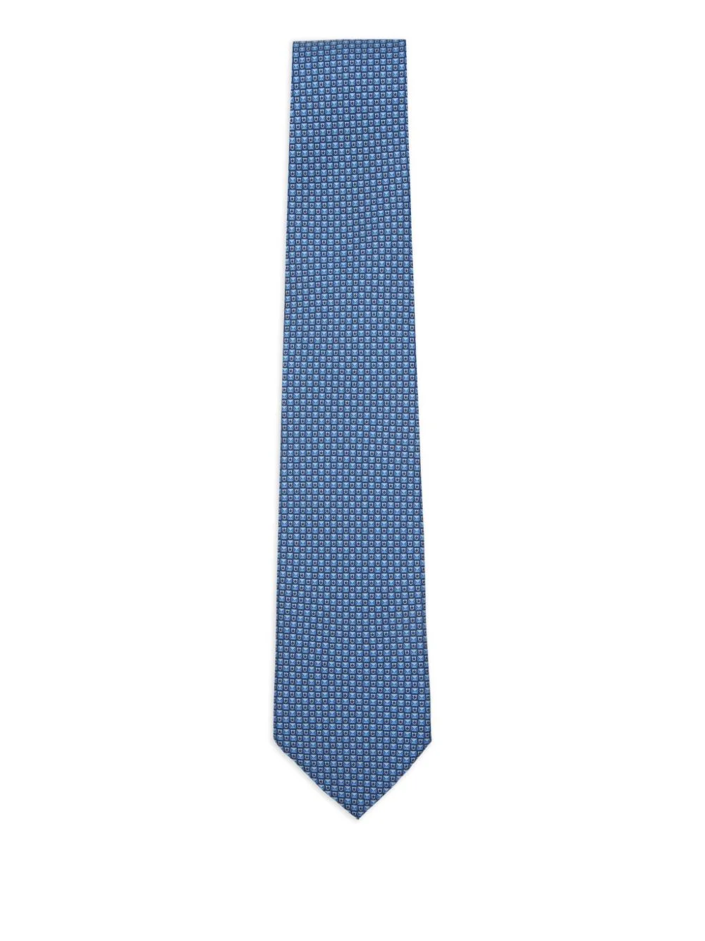 Gancini-patterned tie - 1