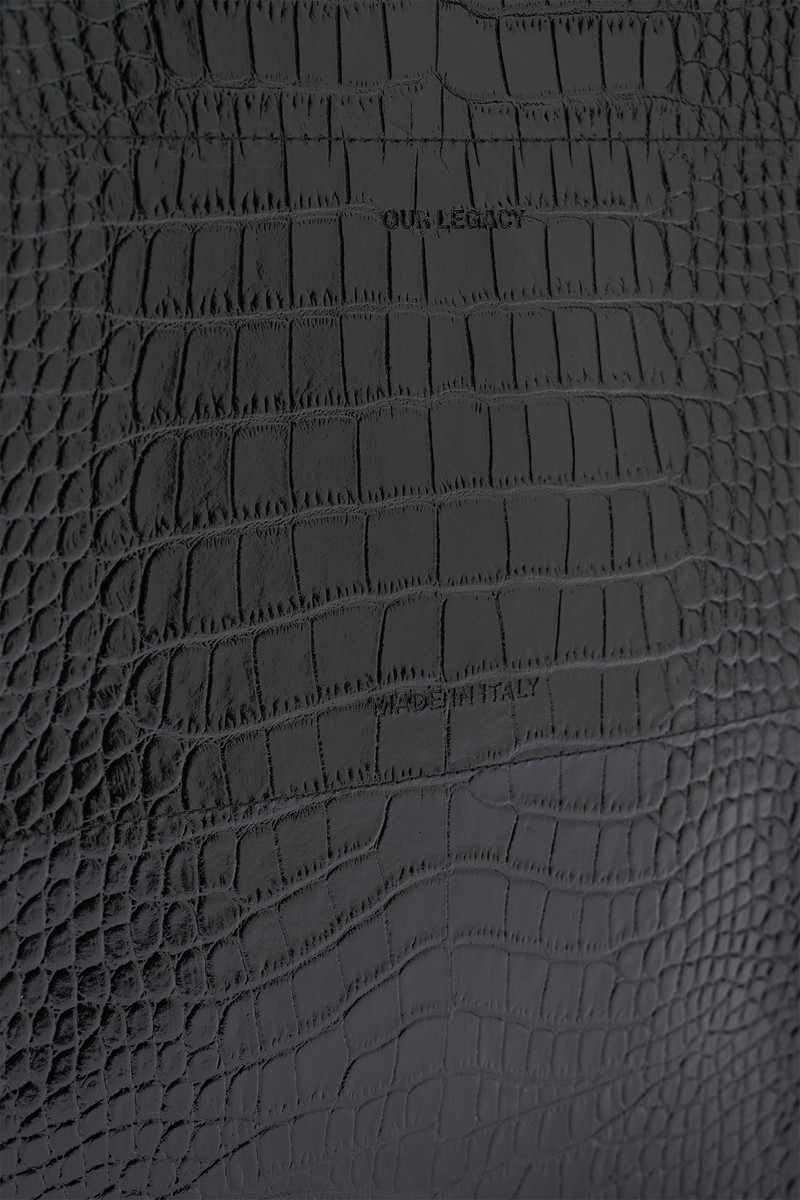 Sub Tote Black Croco 5