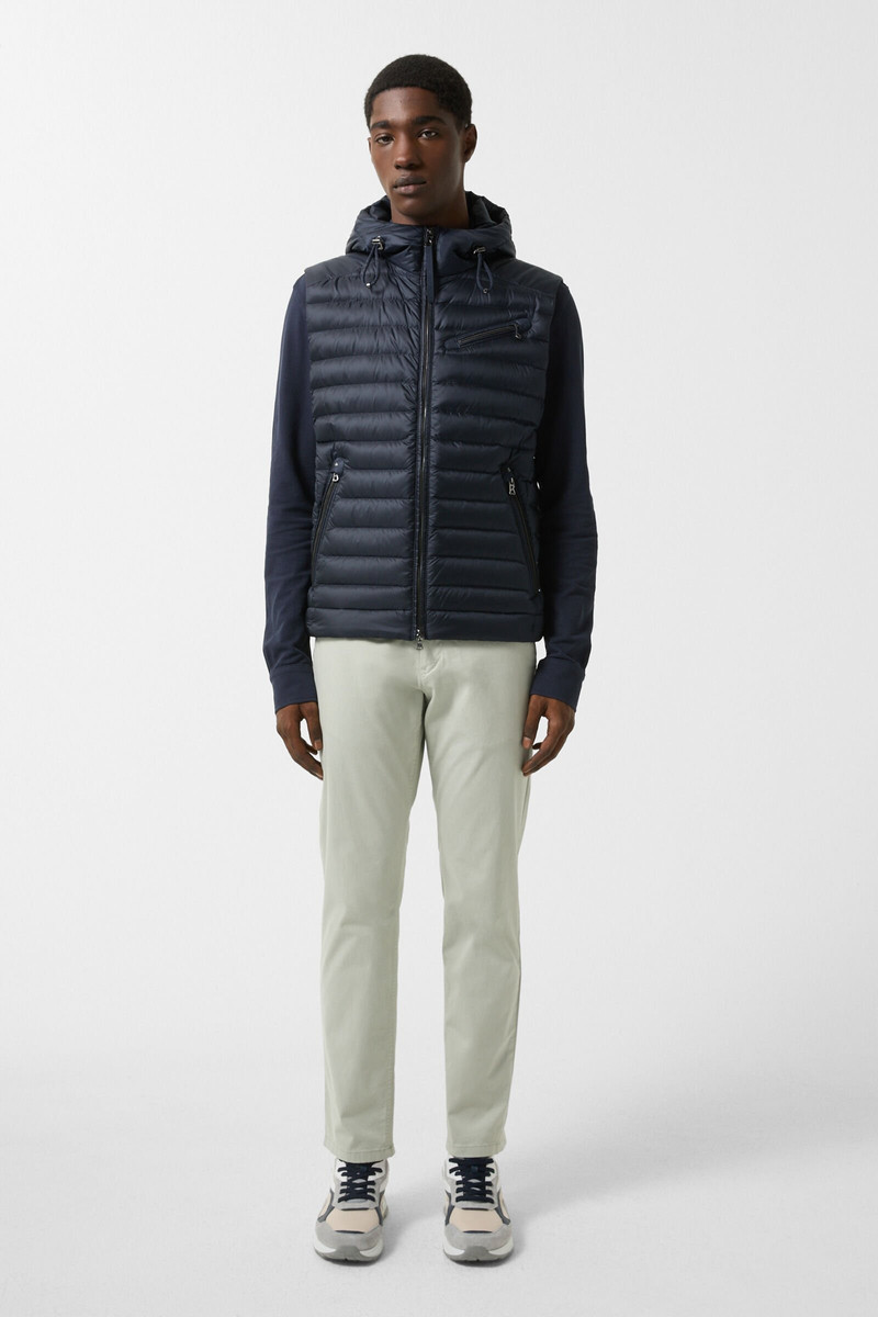 BOGNER Lonne lightweight down vest in Navy blue outlook
