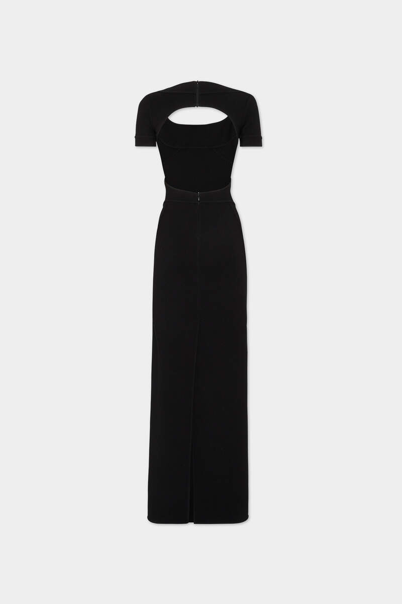 BODYCON CUT-OUT LONG DRESS - 2