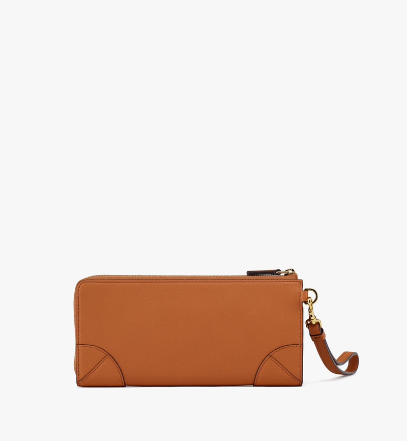 Aren Zip Around Wallet in Spanish Calf Leather 3