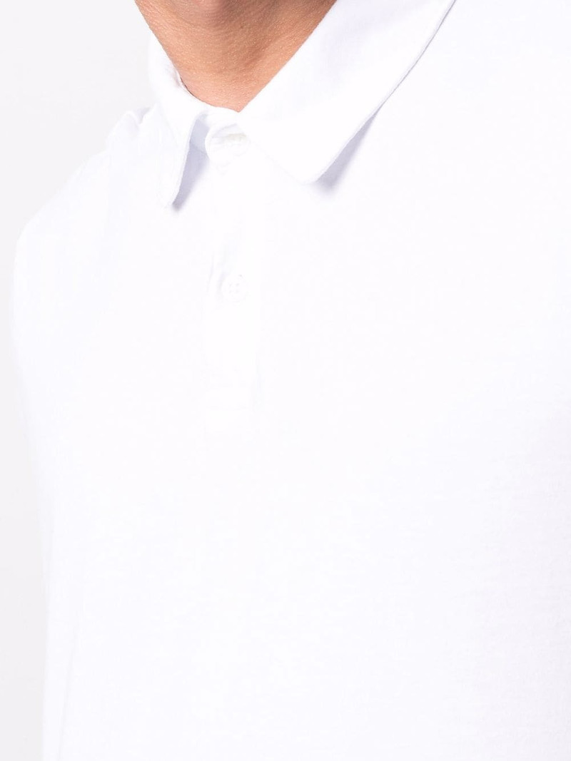 short-sleeved cotton polo shirt 5