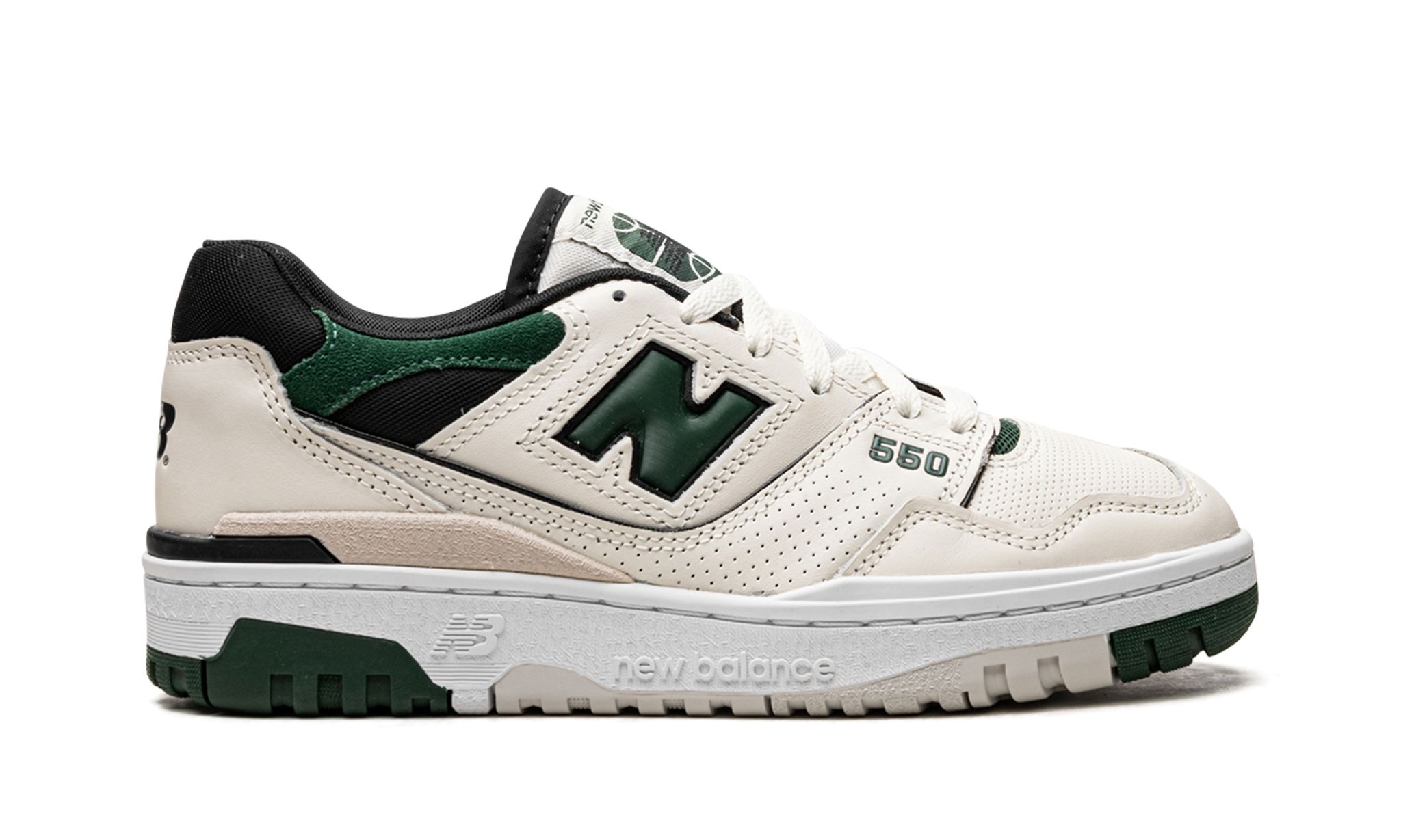 New Balance 550 "Sea Salt Pine Green" - 6