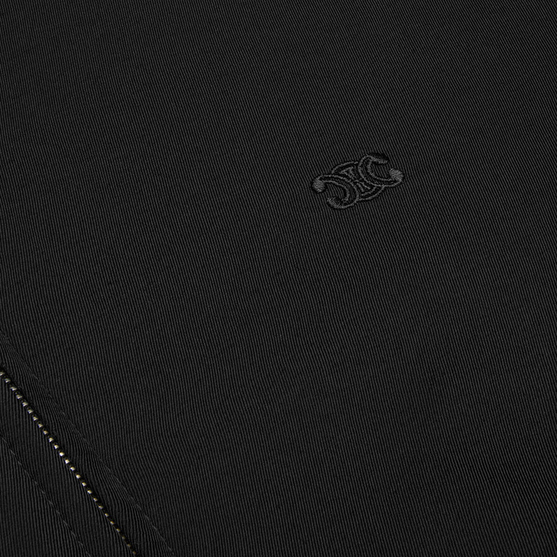 triomphe blouson jacket in rayon twill 4