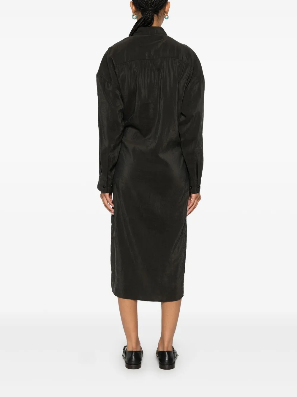 LEMAIRE - Women Straight Collar Twisted Top - 3
