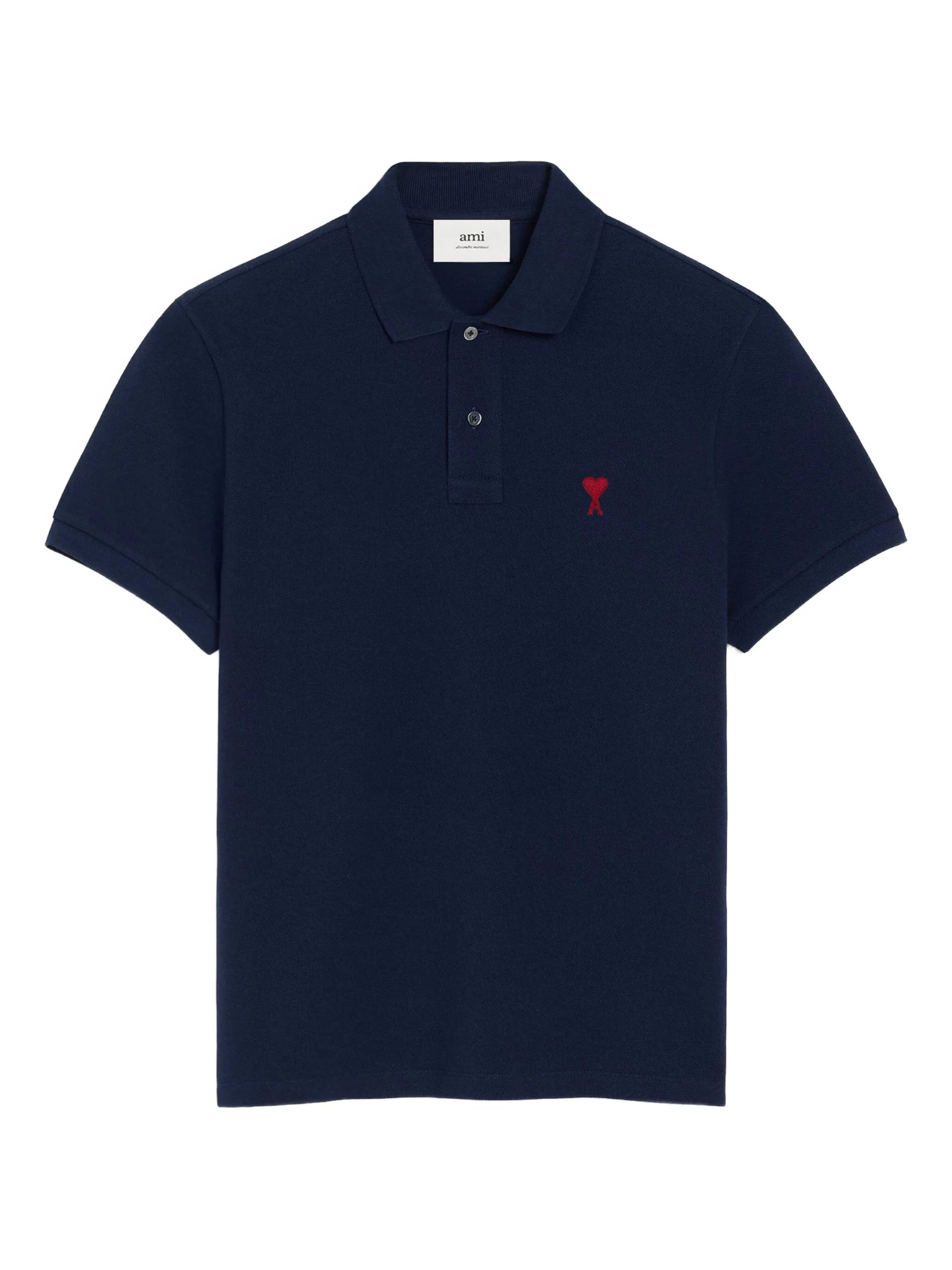 Ami Paris Ami De Coeur Polo Shirt - 3