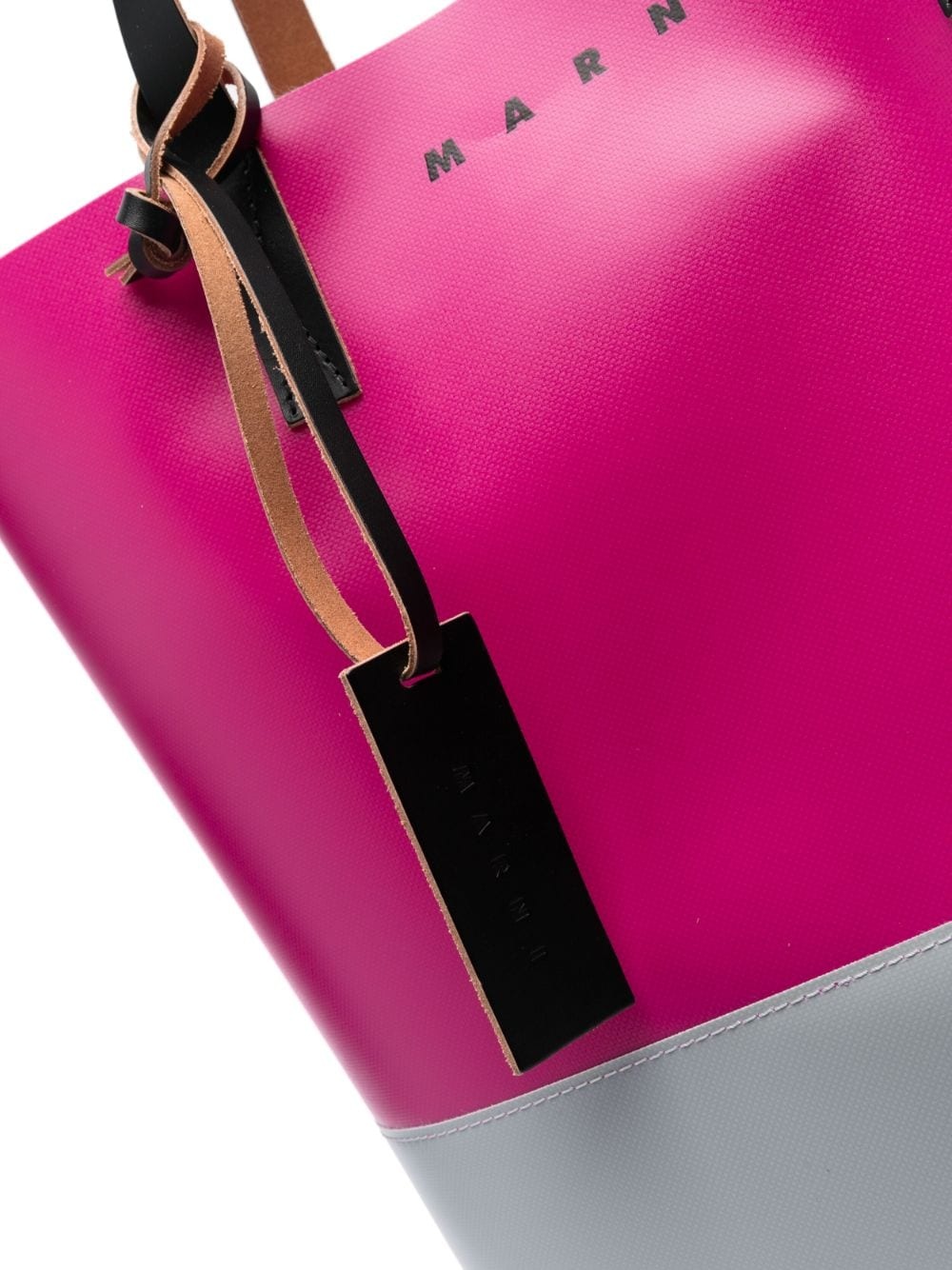 Tribeca colour-block tote bag - 4