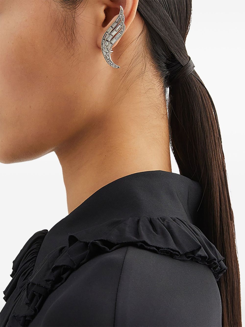 wing-shaped earrings - 2
