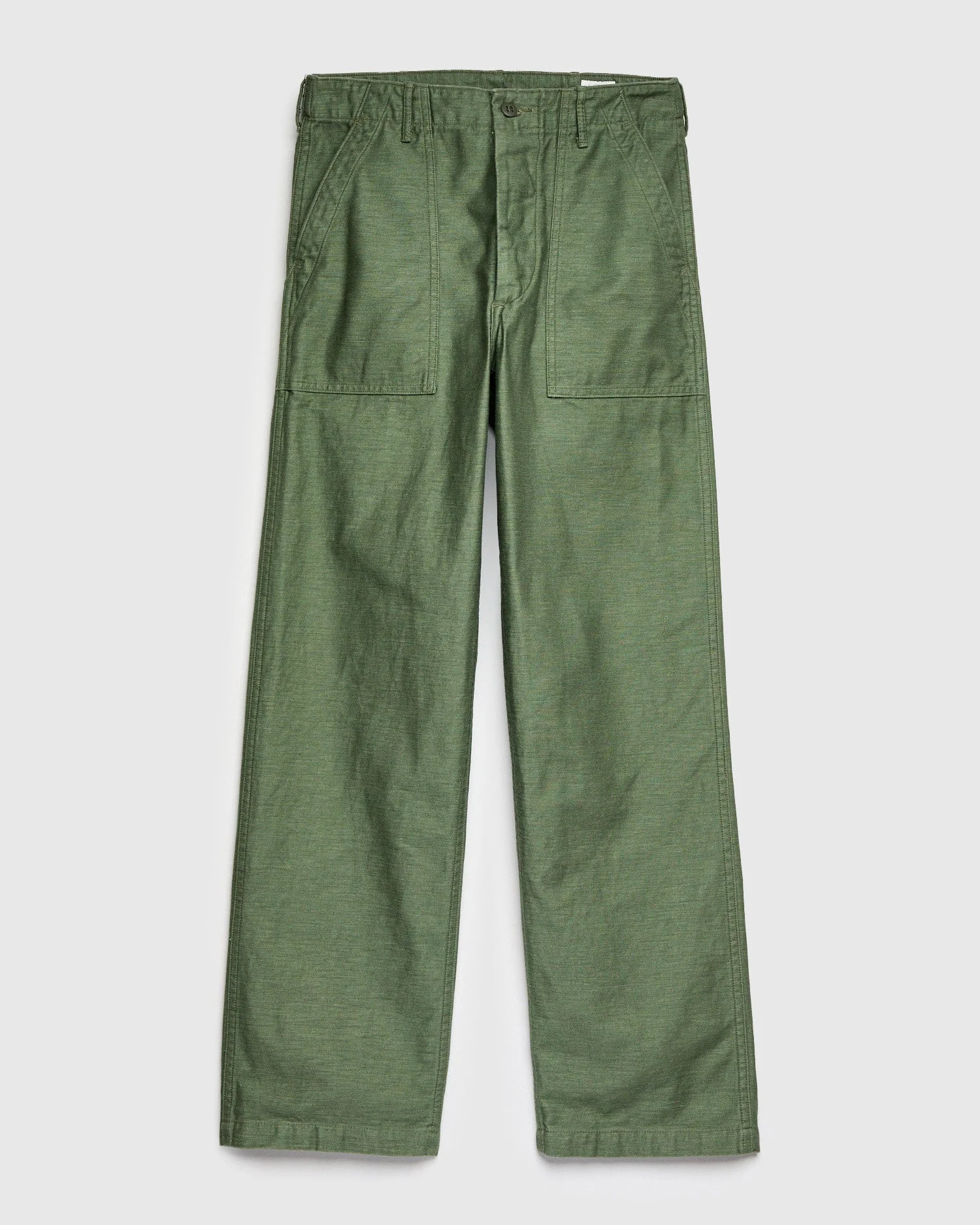 Straight Fit Fatigue Pants in Army - 1