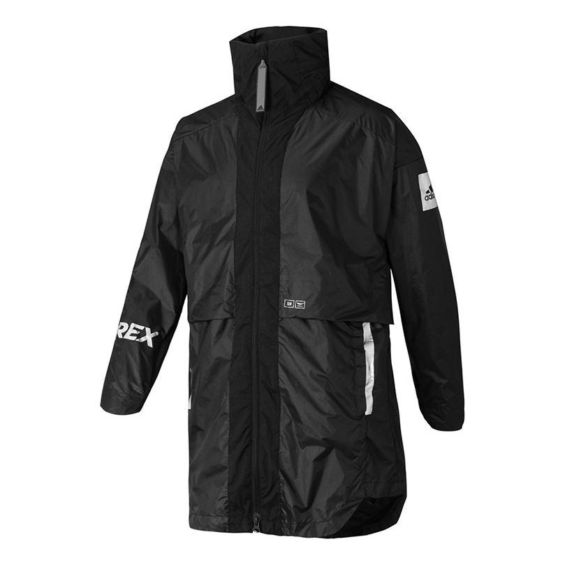 adidas Myshelter W.r Rico-lee Crossover Outdoor Sports Stand Collar Jacket Black GN1892 - 1