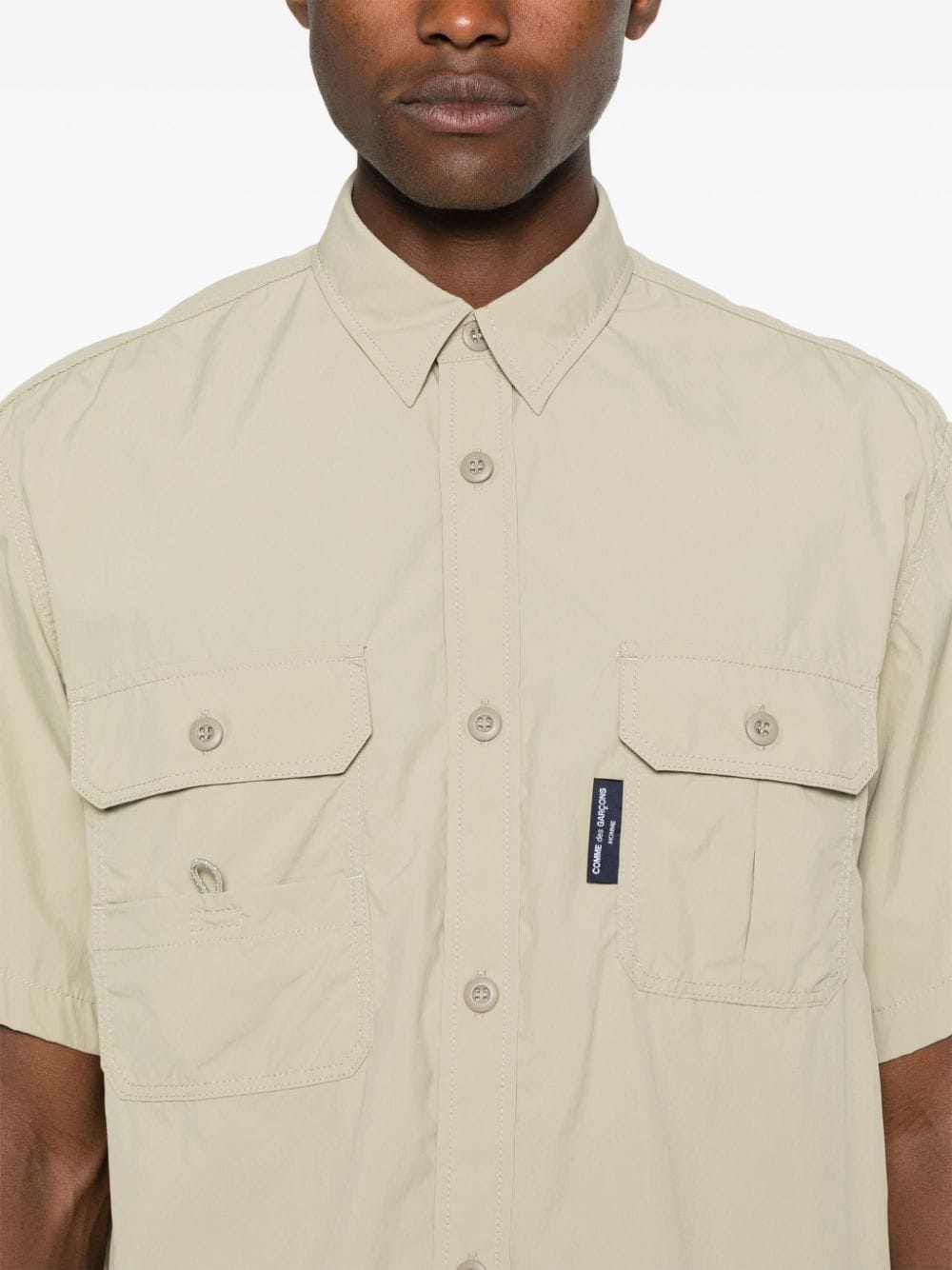shell short-sleeve shirt - 5
