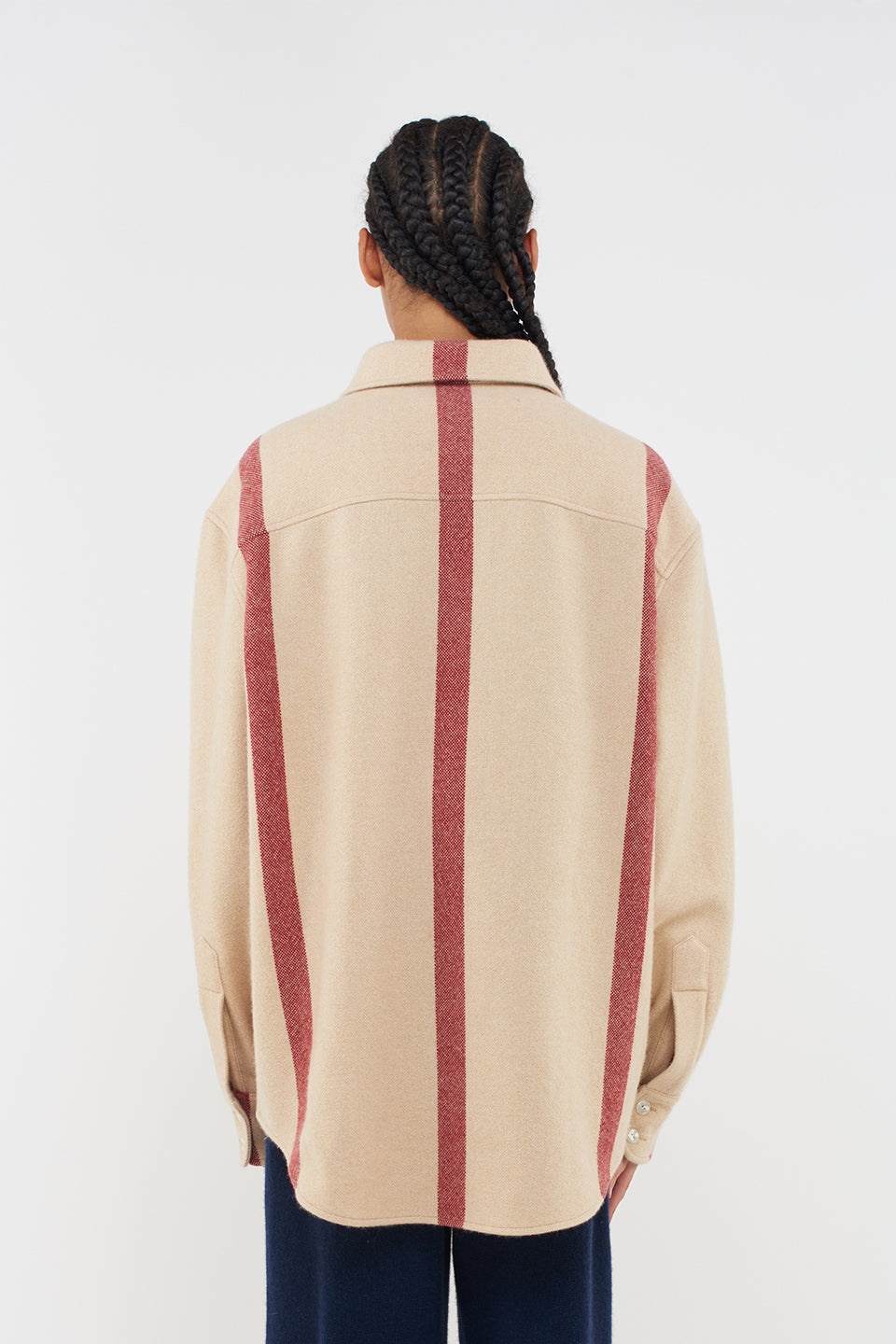 PEPPERMINT STRIPE OVERSHIRT - 4