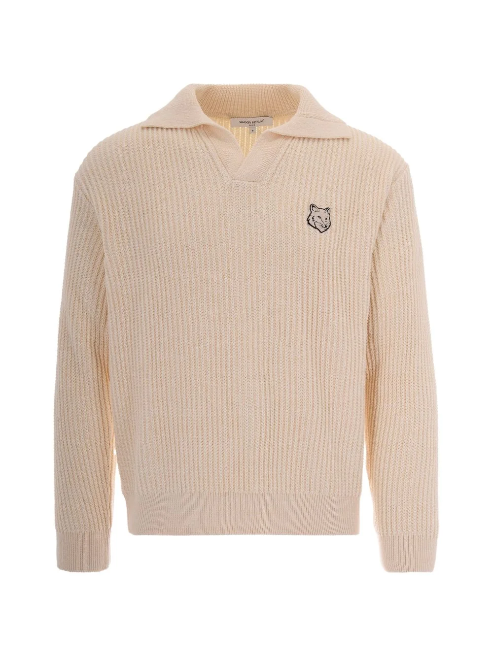 polo-collar sweater - 1