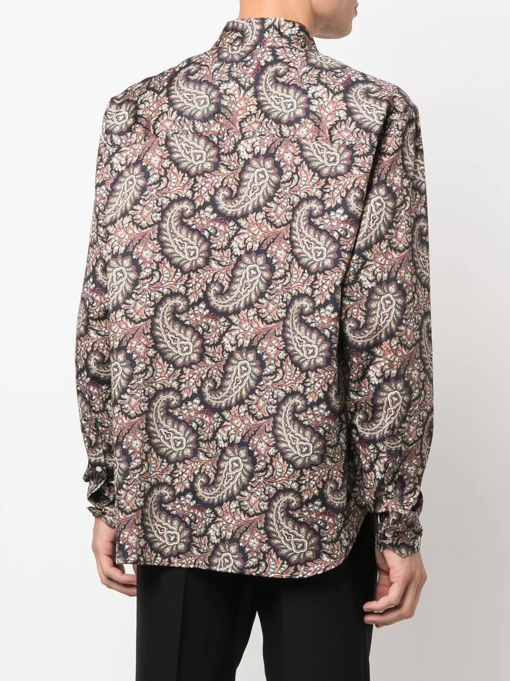 all-over paisley-print shirt - 4