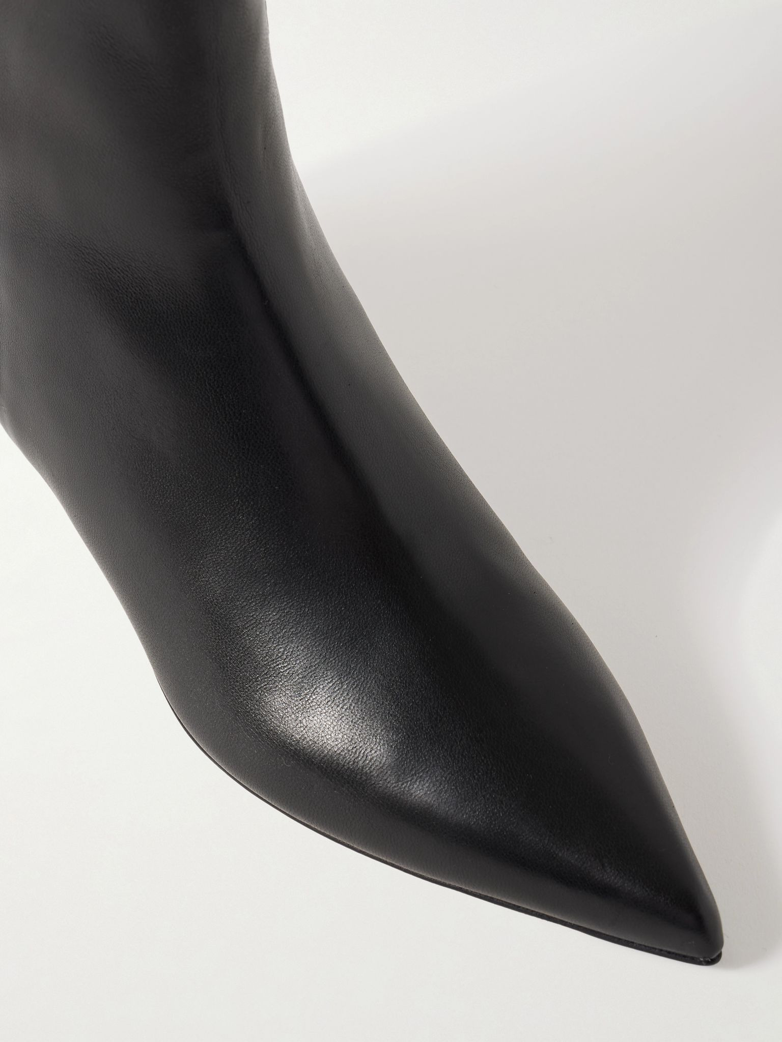Sofie leather ankle boots Black - 4