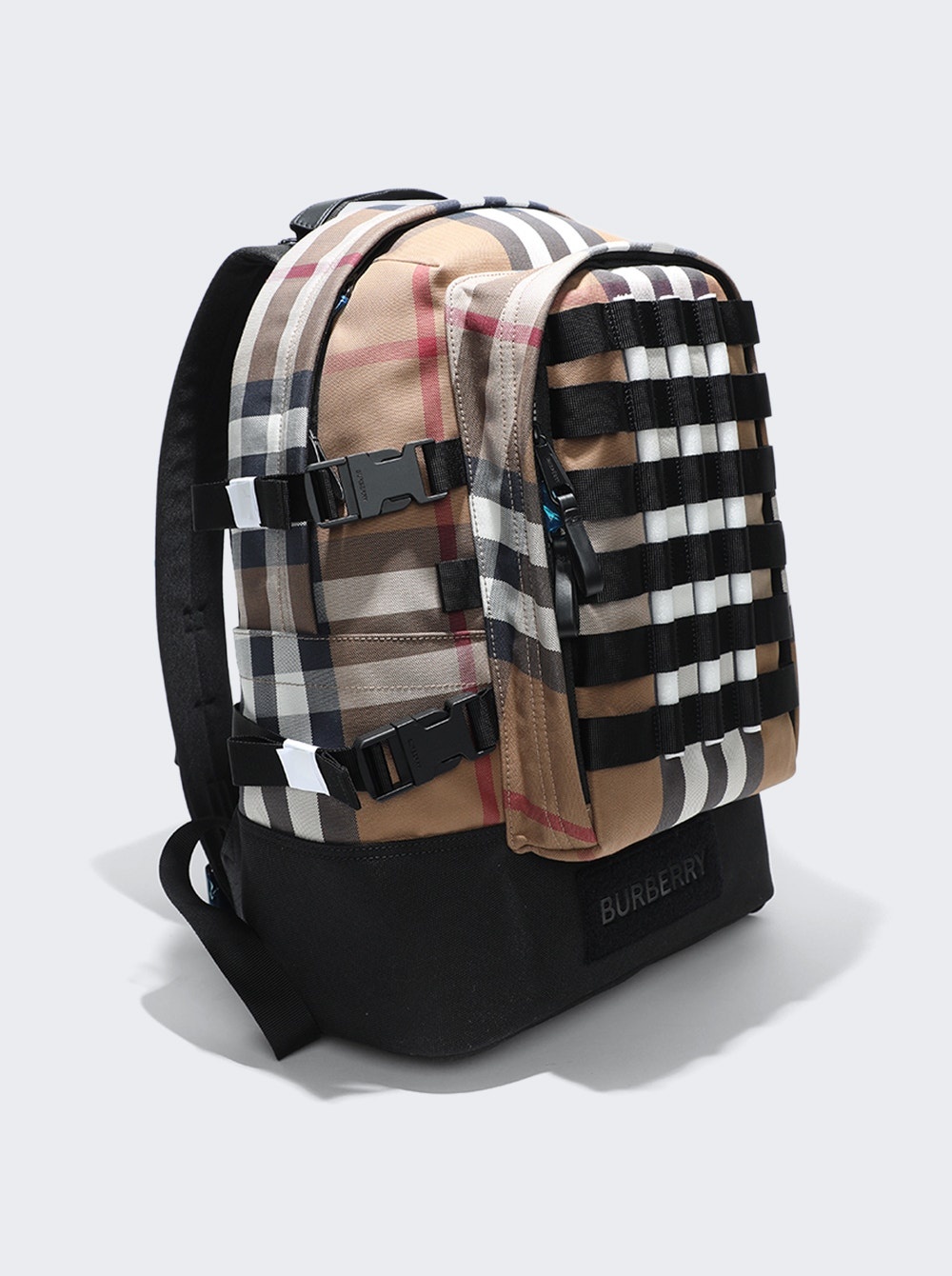 Jack Backpack Birch Brown Check - 4