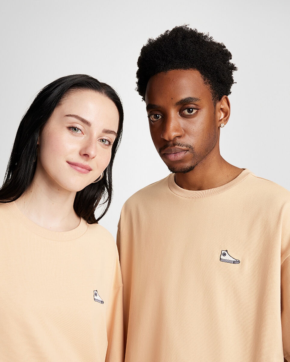 Go-To Loose Fit Sneaker Patch T-Shirt - 4