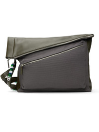 バッグ kiko kostadinov JAROCKA SHOULDER BAG Kiko Kostadinov Gray & Khaki Jarocka Shoulder Bag Kiko