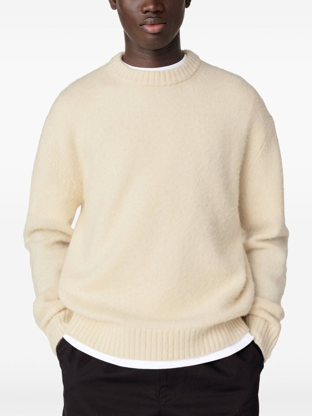 logo-patch jumper - 2