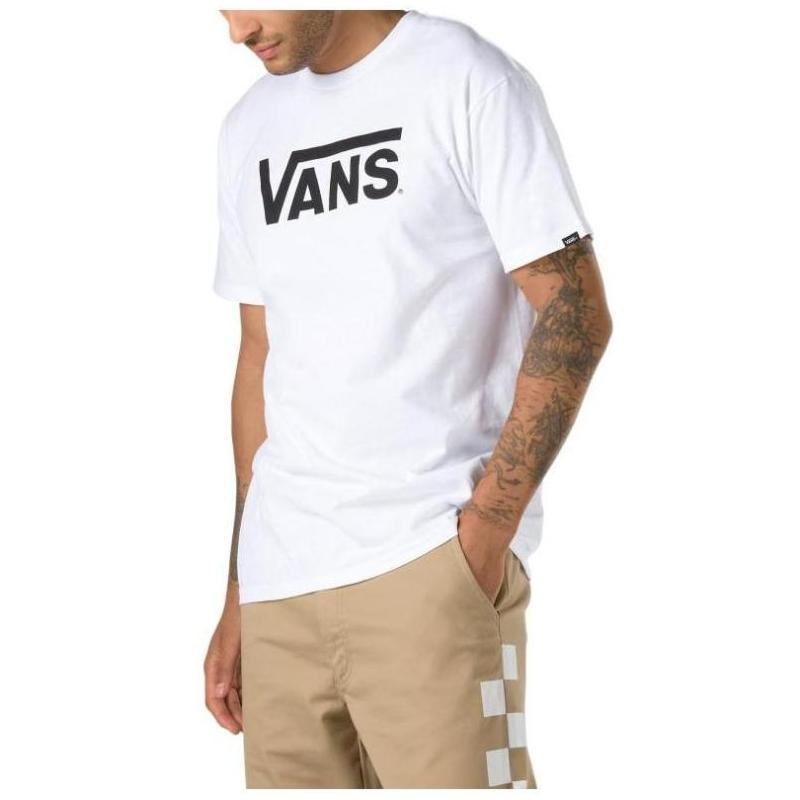 Vans Logo ClassicalShort Sleeve TEE White VN0A4MM6WHT - 3