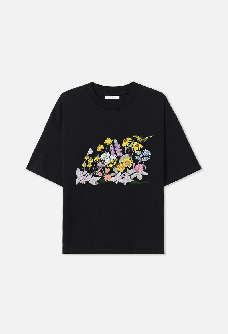 GARDEN RIVIERA CROPPED TEE 1