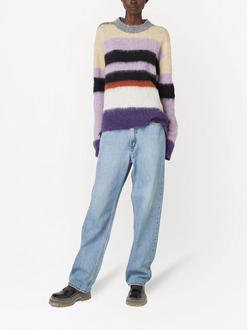 Marc Jacobs horizontal-stripe pattern long-sleeve jumper outlook