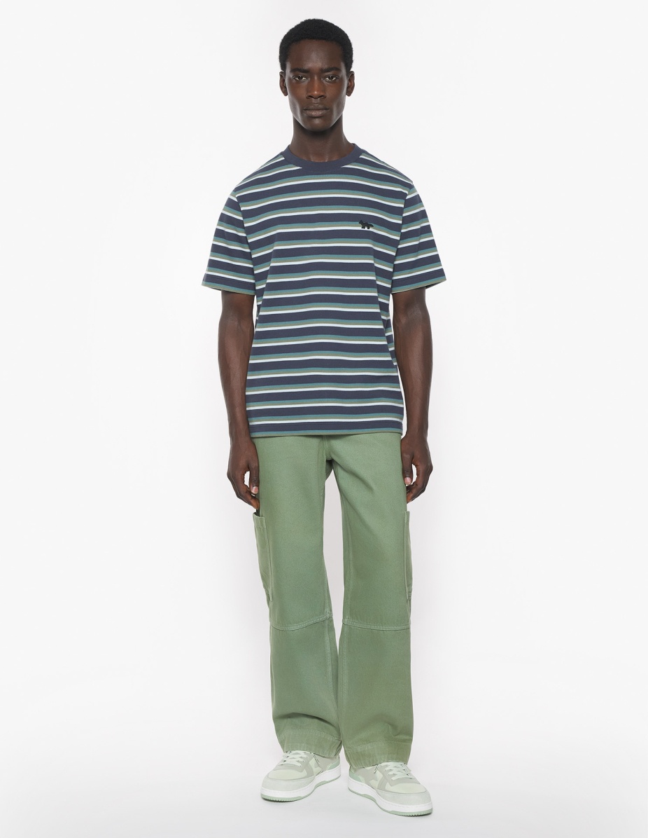 PROFILE FOX PATCH STRIPED COMFORT TEE-SHIRT - 2