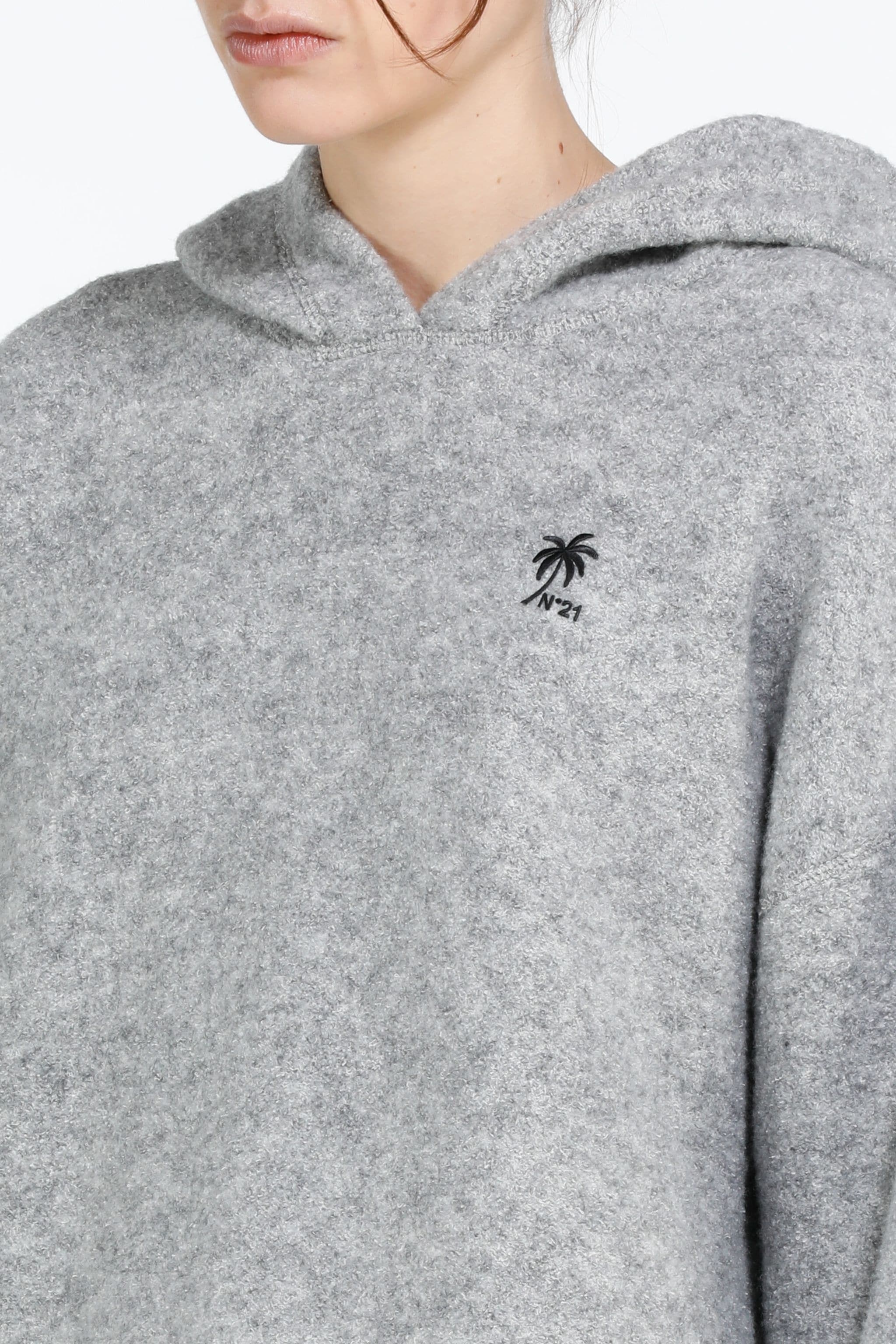 OVERSIZED HOODED SWEATER - 5