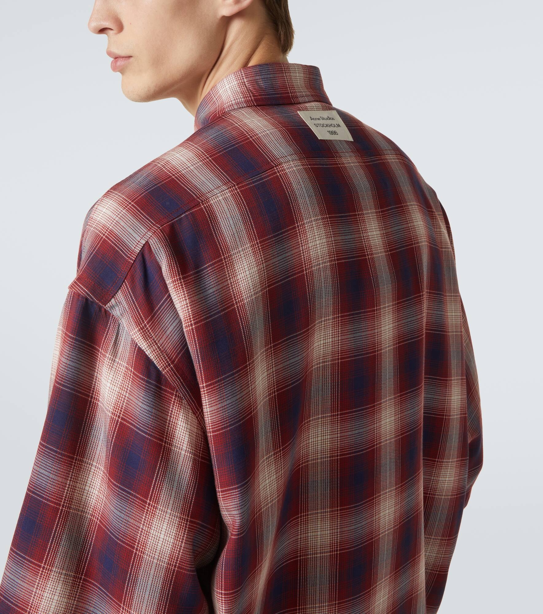 Checked oversized shirt - 6