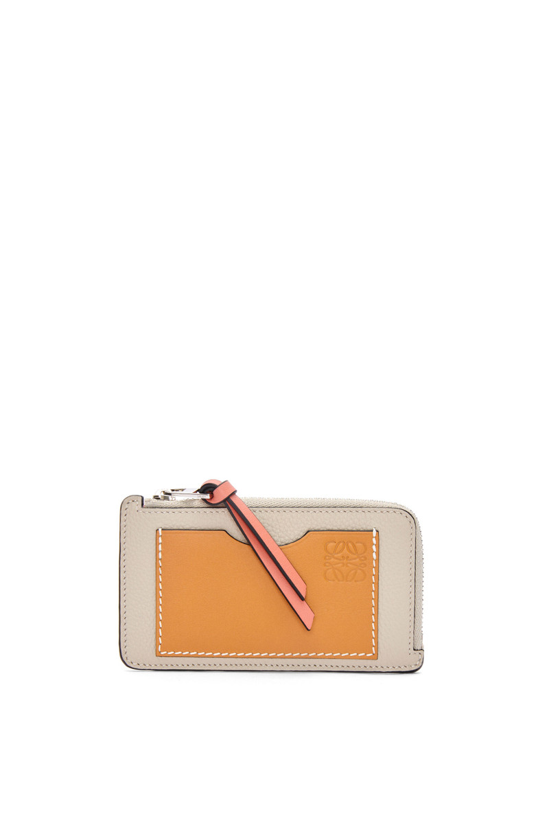 Coin cardholder in soft grained calfskin 1