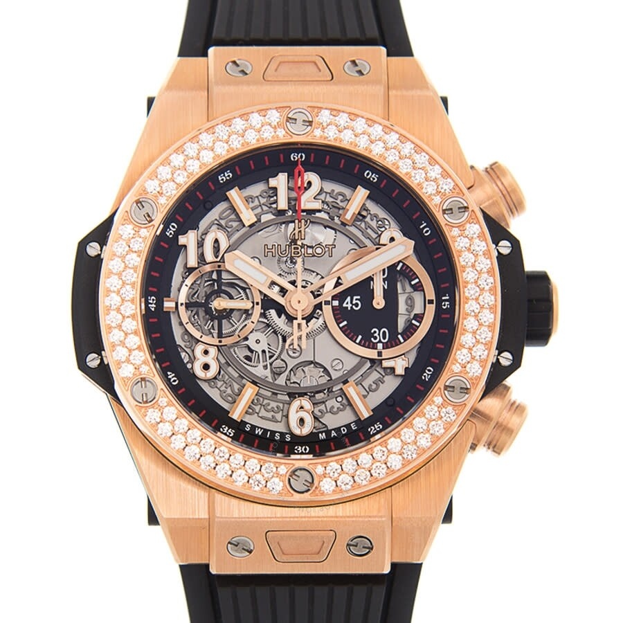 Hublot Big Bang Unico King Gold Dial Silver Automatic Men's Watch 411.OX.1180.RX.1104 - 2