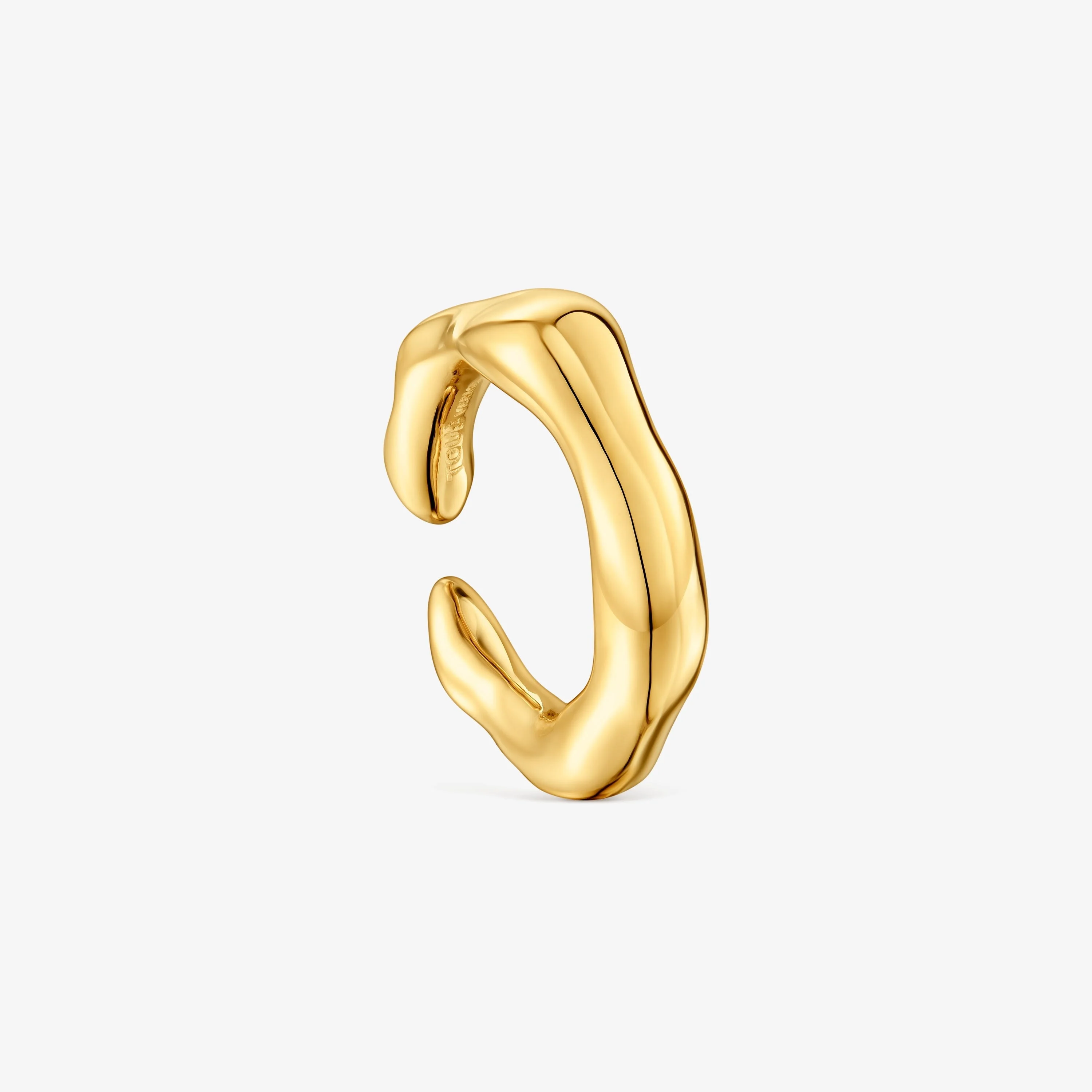 Silver vermeil Open ring Tabit - 1