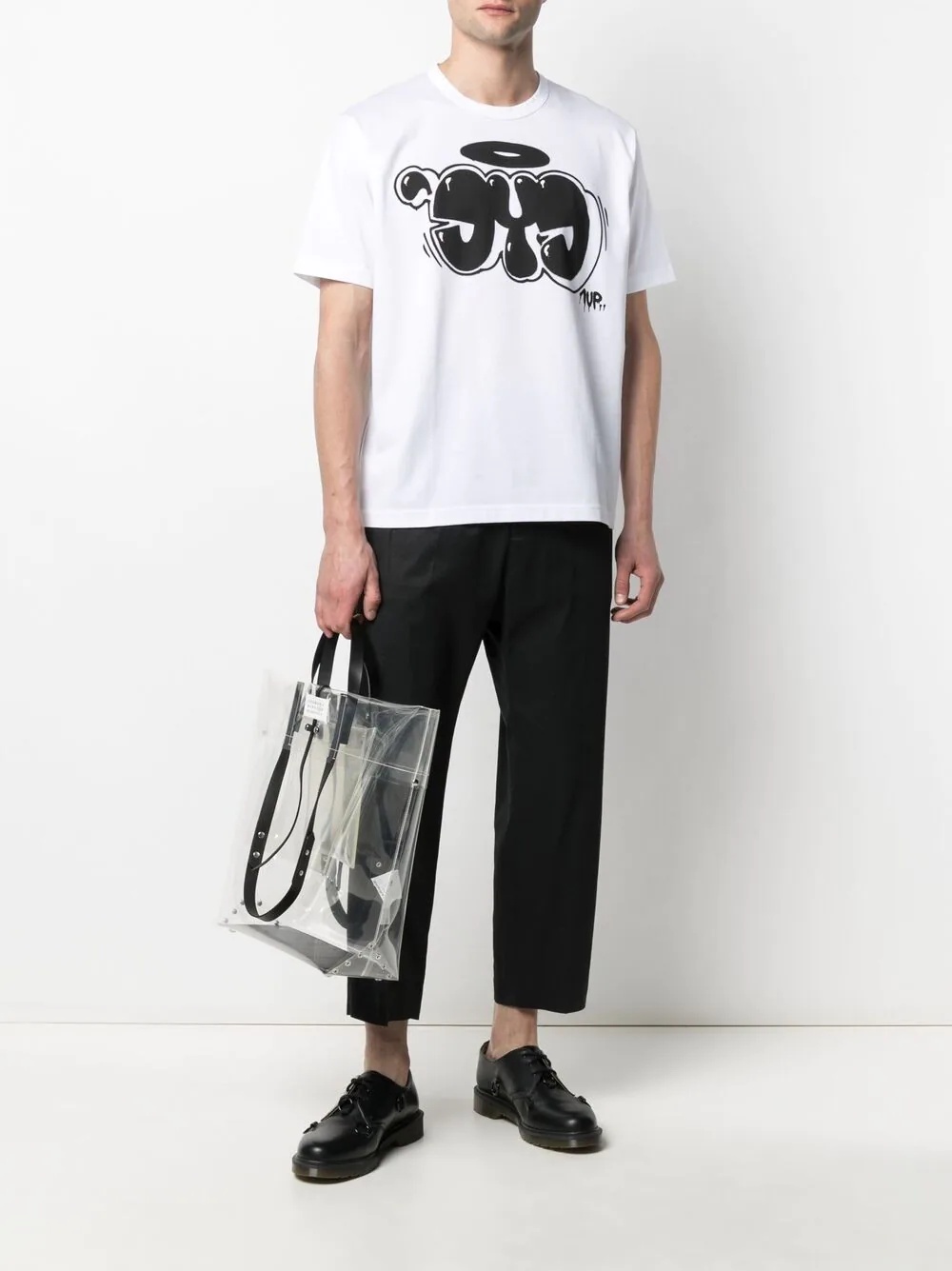 graffiti-print T-shirt - 2
