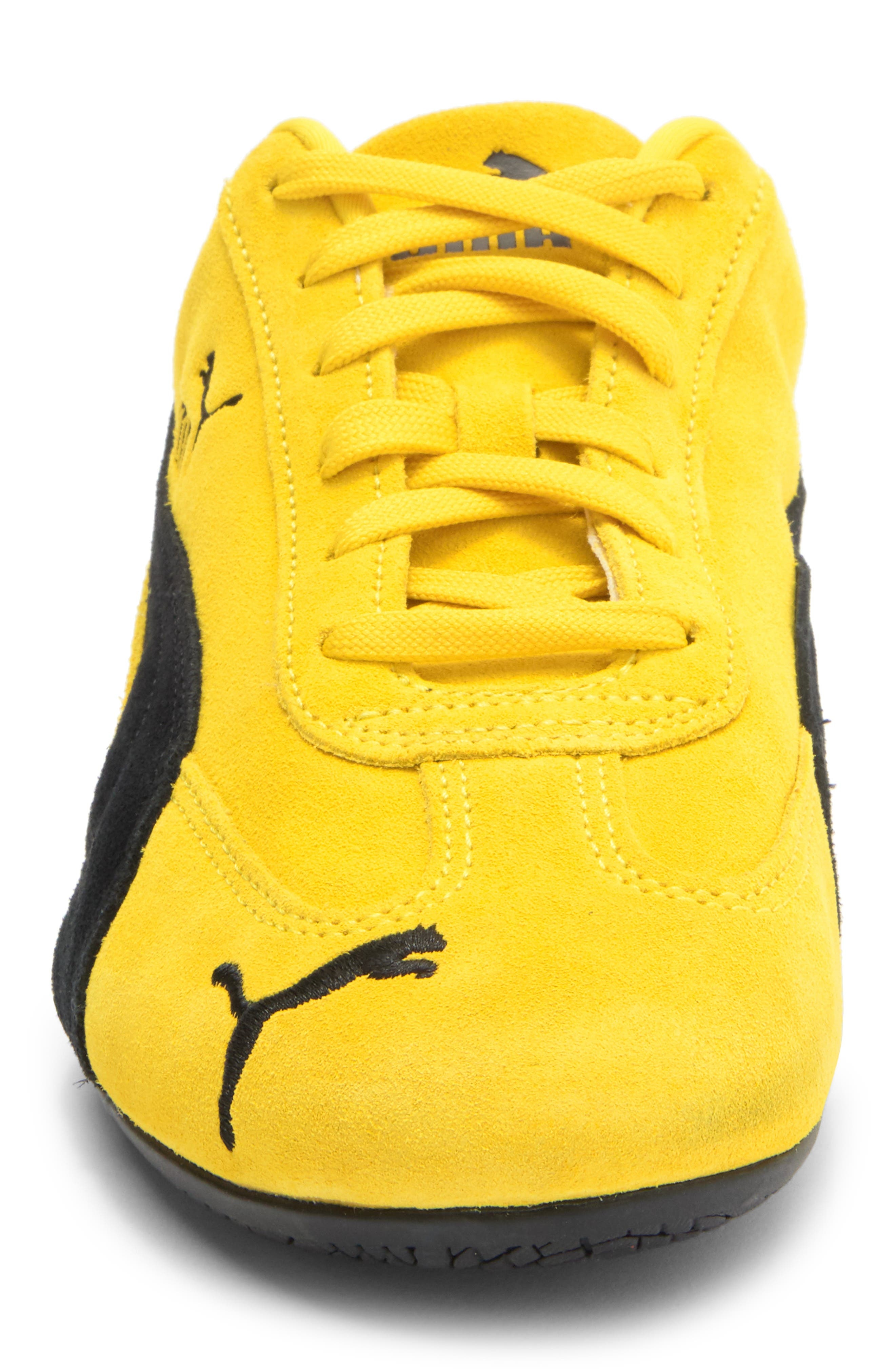 PUMA Speedcat OG Sneaker in Yellow/Puma Black at Nordstrom - 4