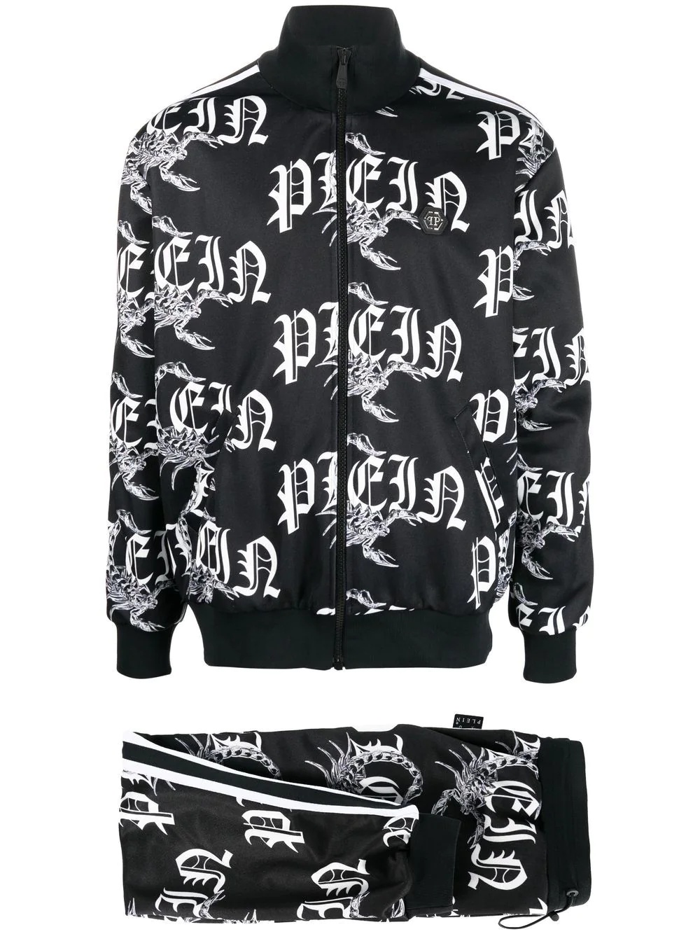 logo-print tracksuit set - 1