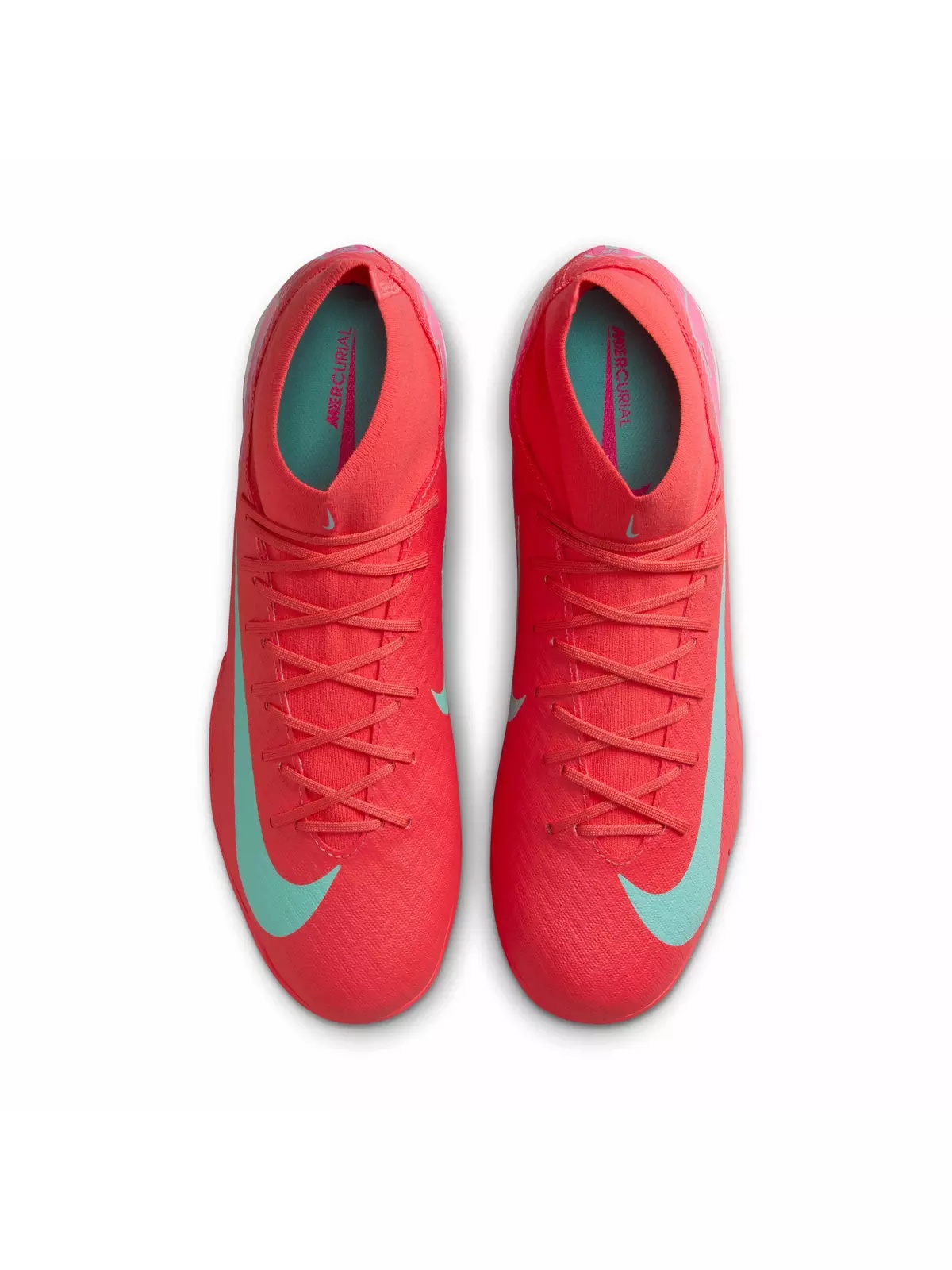 Mercurial Superfly 10 Academy IC "Ember Glow/Aurora Green" Men's Soccer Shoe - 4