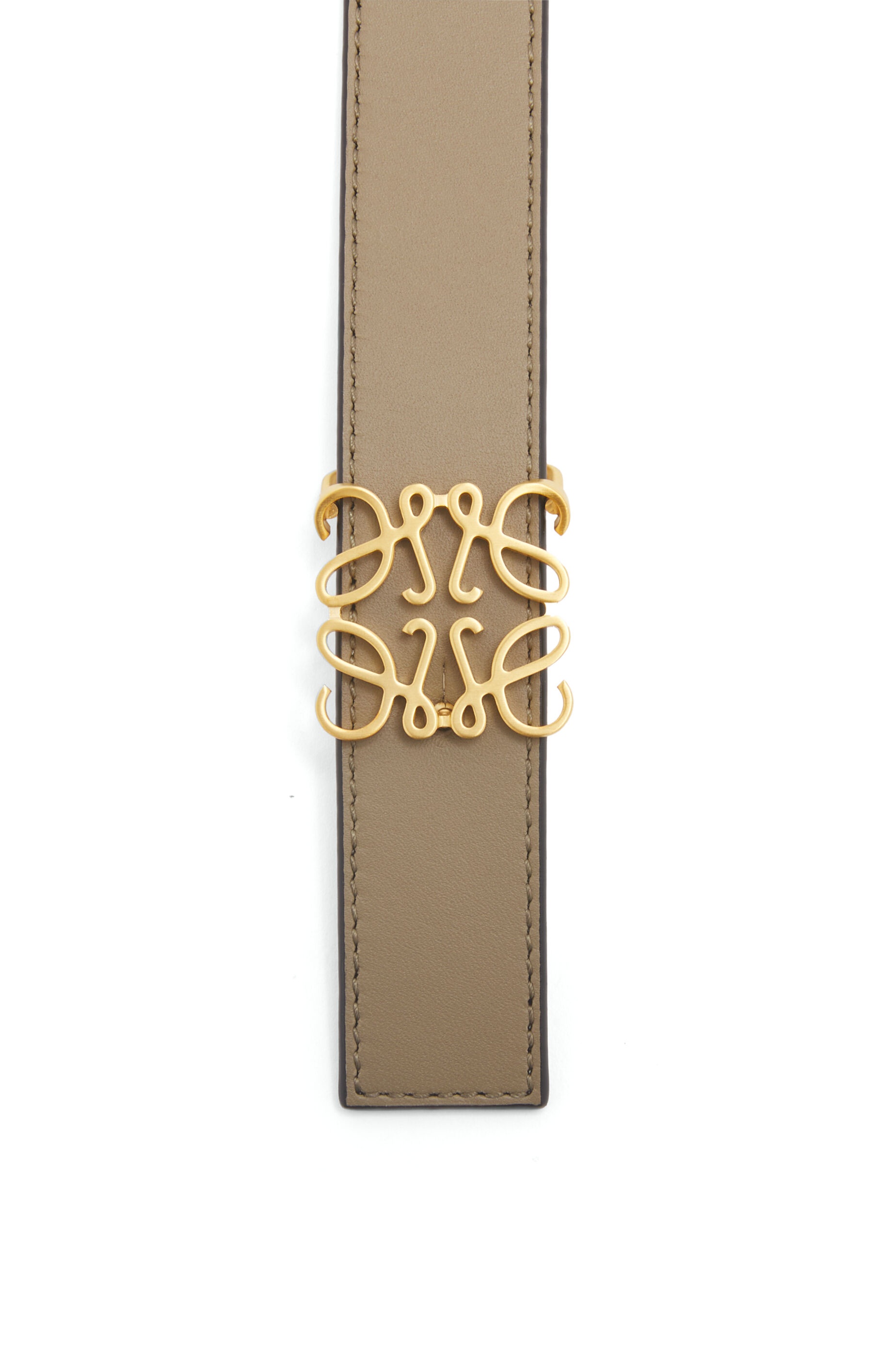 Reversible Anagram belt in smooth calfskin - 3