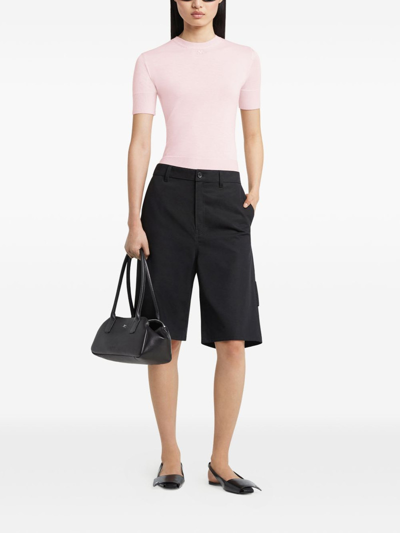 courrèges merino short-sleeves T-shirt outlook