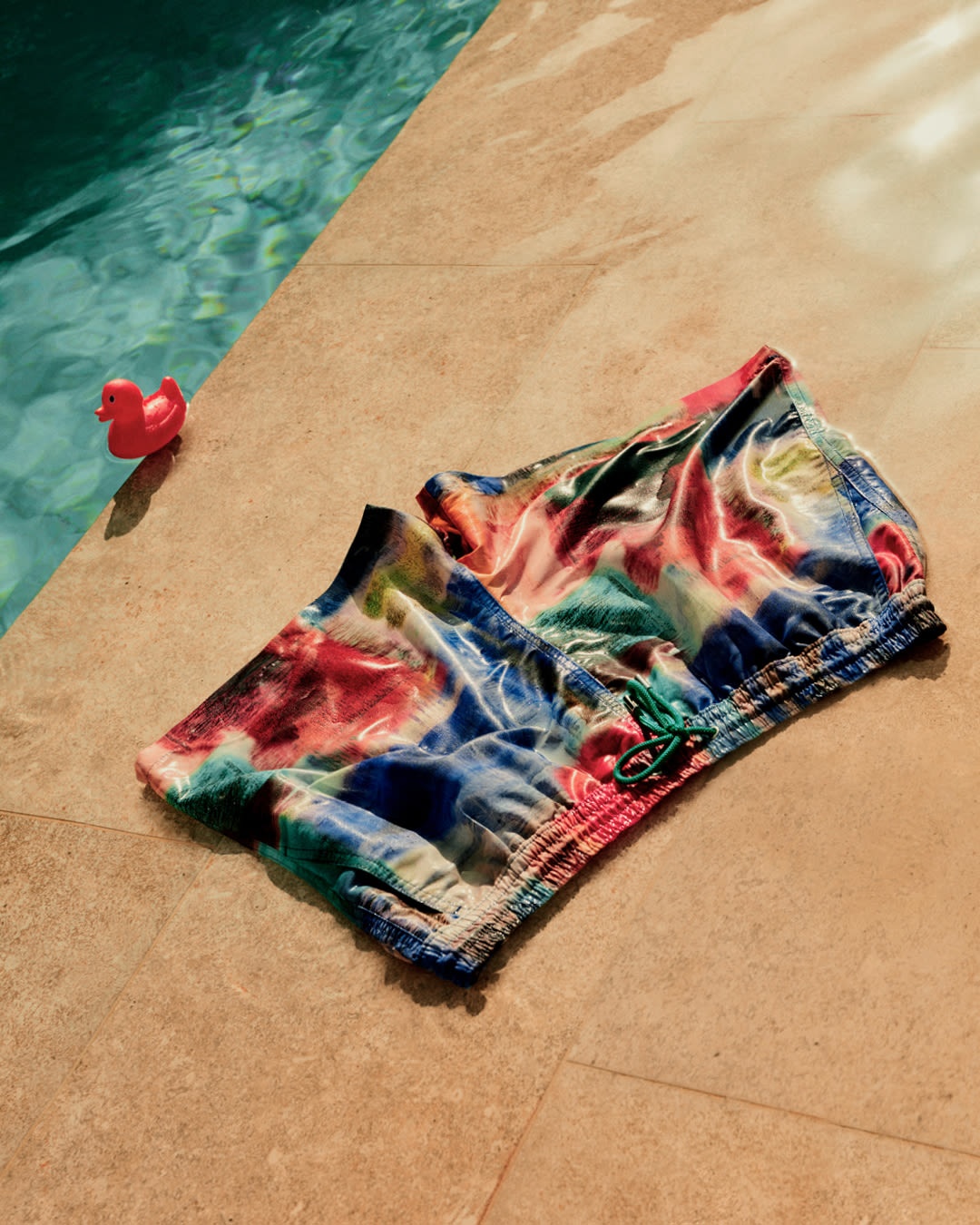 Abstract Swim Shorts - 4