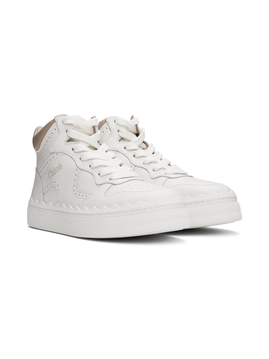 White Lauren Sneakers - 4
